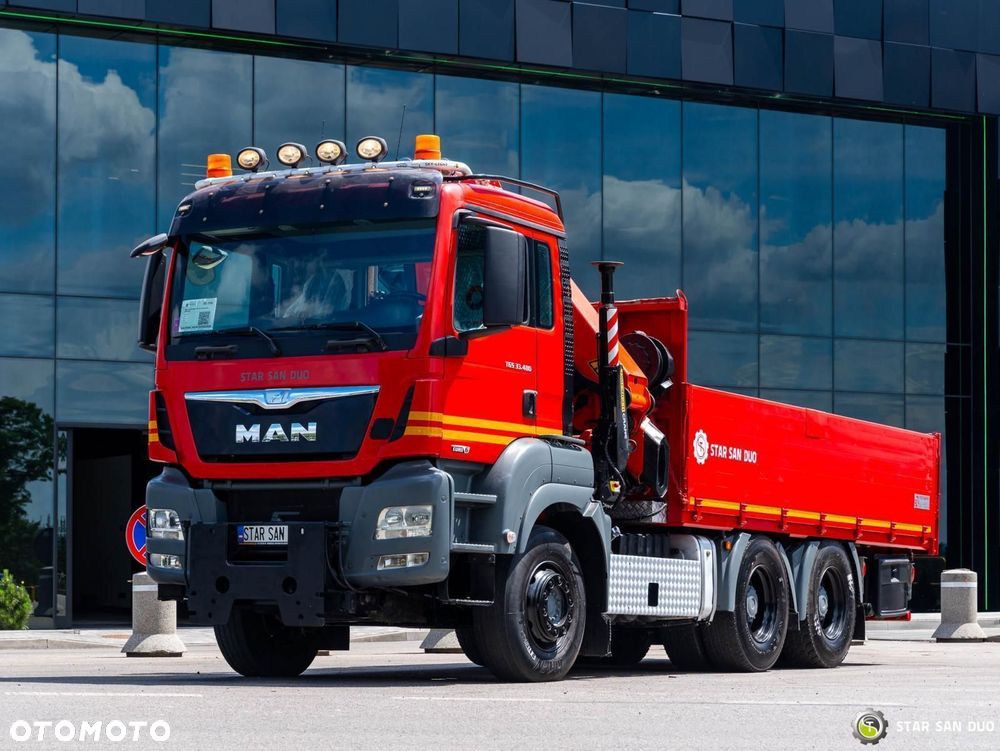 MAN TGS 33.480 6x4 PALFINGER PK 23001 EH HDS Żuraw Siodło Wciągarka - 9