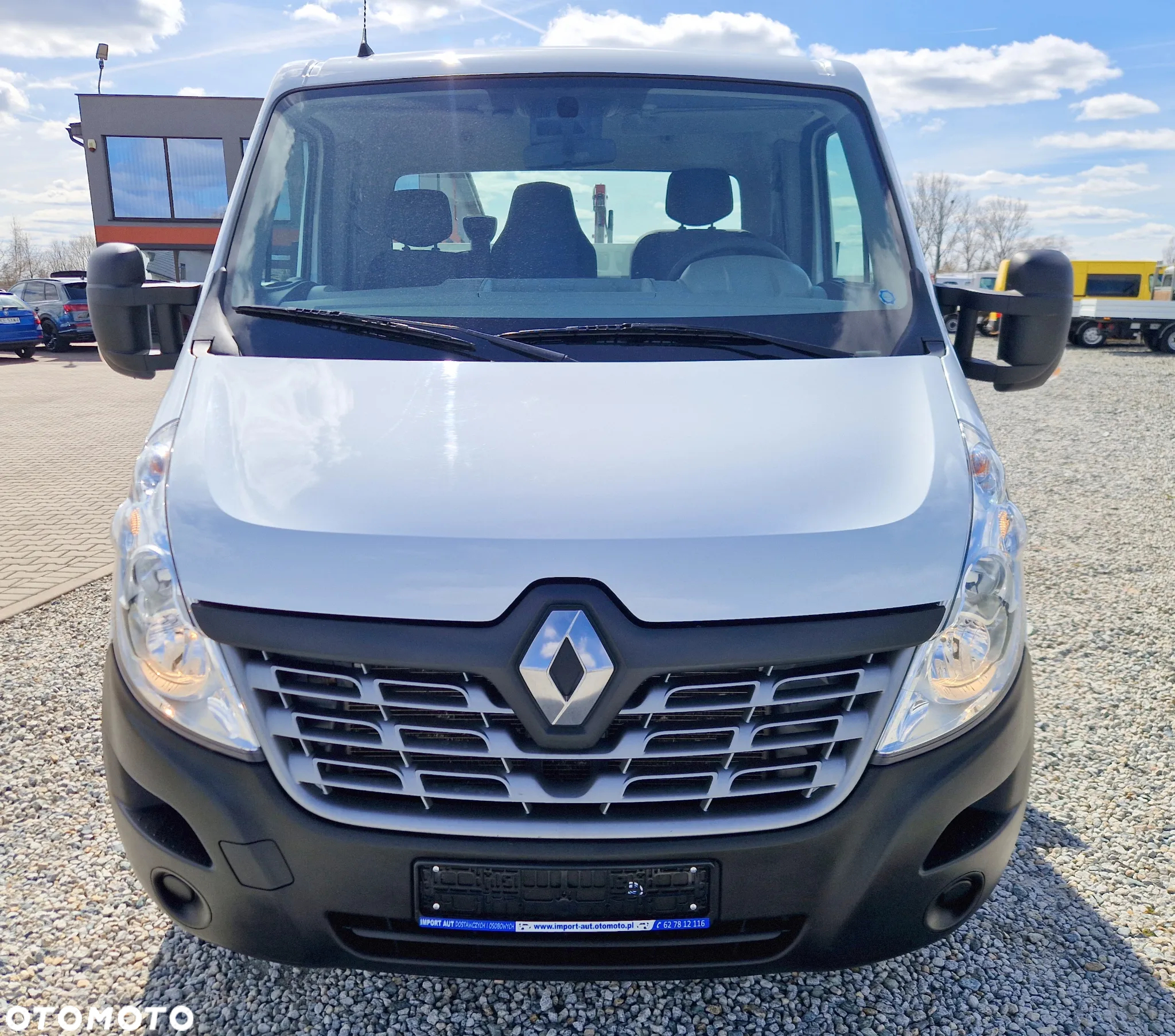 Renault MASTER 2,3 DCI 165 KONNA SKRZYNIA 4,1M HDS HMF 830 KG KLIMA BLIŻNIAKI DO 3,5T 157T/KM PRZEBIEGU GWARANCJA - 9