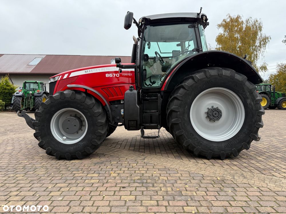 Massey Ferguson 8670  Dyna VT  tylko 5000 mth isobus uszkodzona uszczelka - 6
