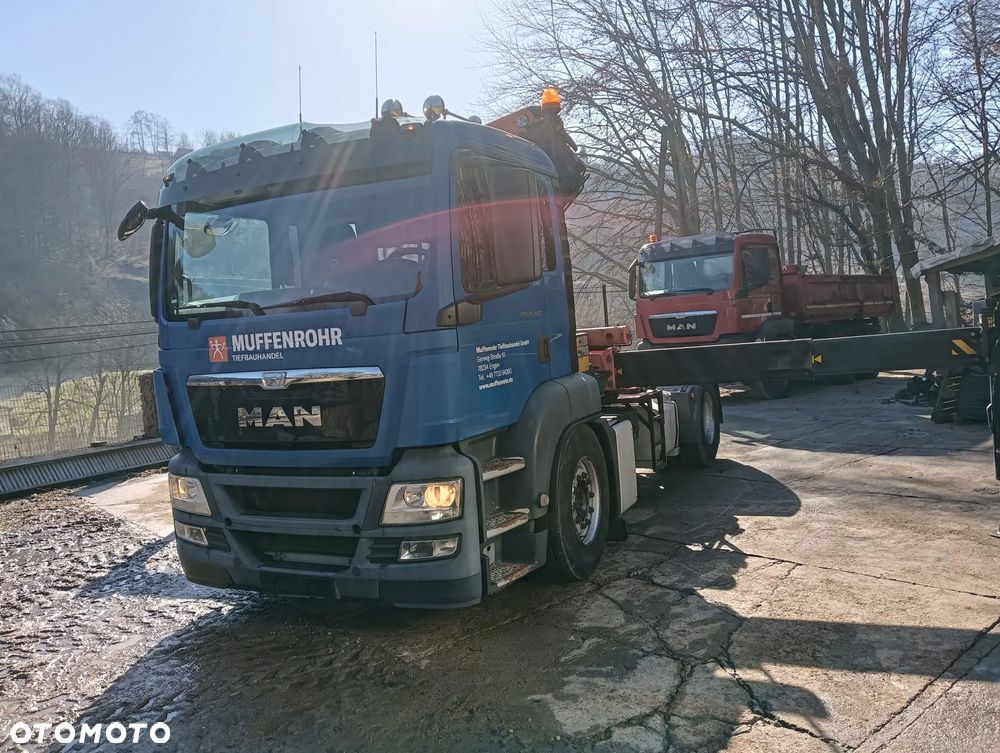 MAN TGS 18.400 + Palfinger PK 22002 | Żuraw 22tm | Pilot | 417tys km | Euro 5 | HDS | ciągnik siodłowy dźwig podnośnik - 4