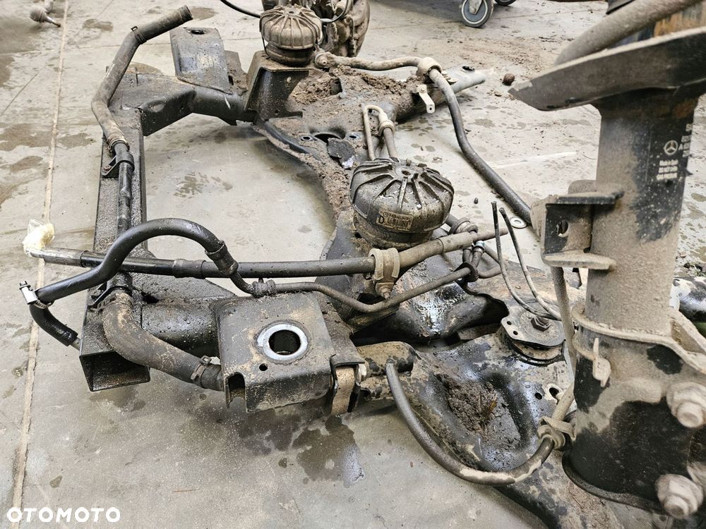 vito w639 lift 10- viano sanki wózek zawieszenie kołyska przód - 8