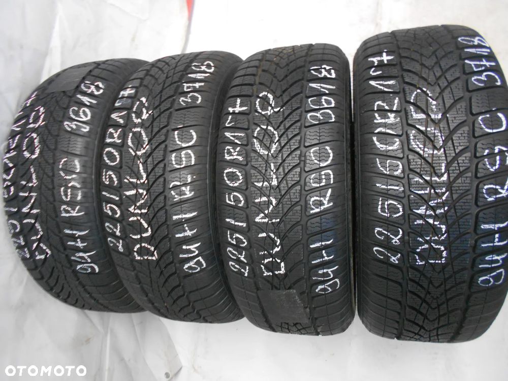 OPONY 225/50R17 DUNLOP SP WINTER SPORT 4D RSC DOT 3718 7.5MM