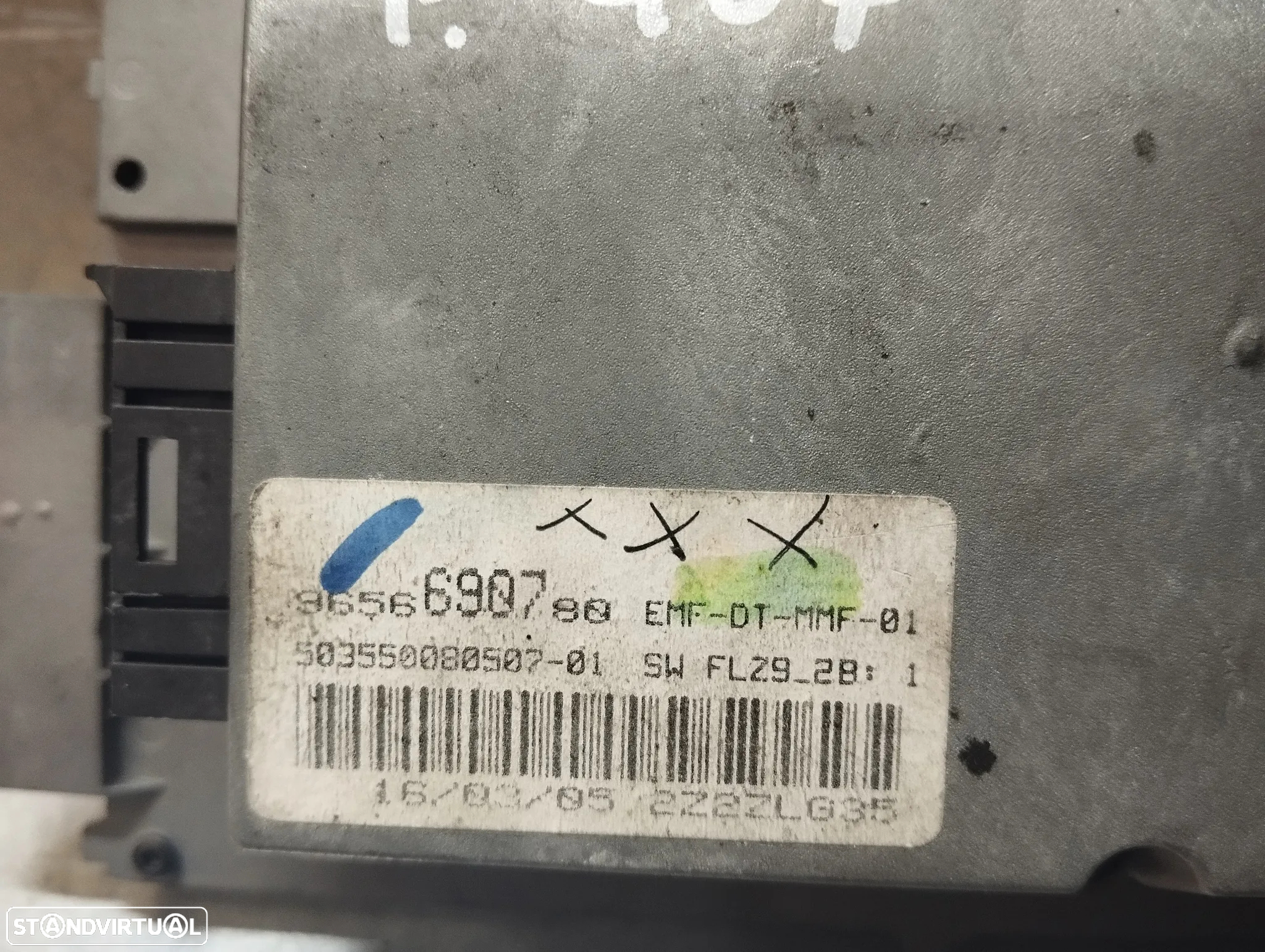 DISPLAY / ECRÃ MULTIFUNÇÕES / GPS PEUGEOT 407 REF. 9656990780 - 3