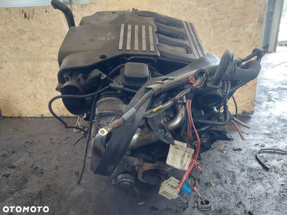 SILNIK + POMPA WTRYSKI TURBO BMW E46 320D 2.0 D M47D20 204D1 ID: 236397 - 6