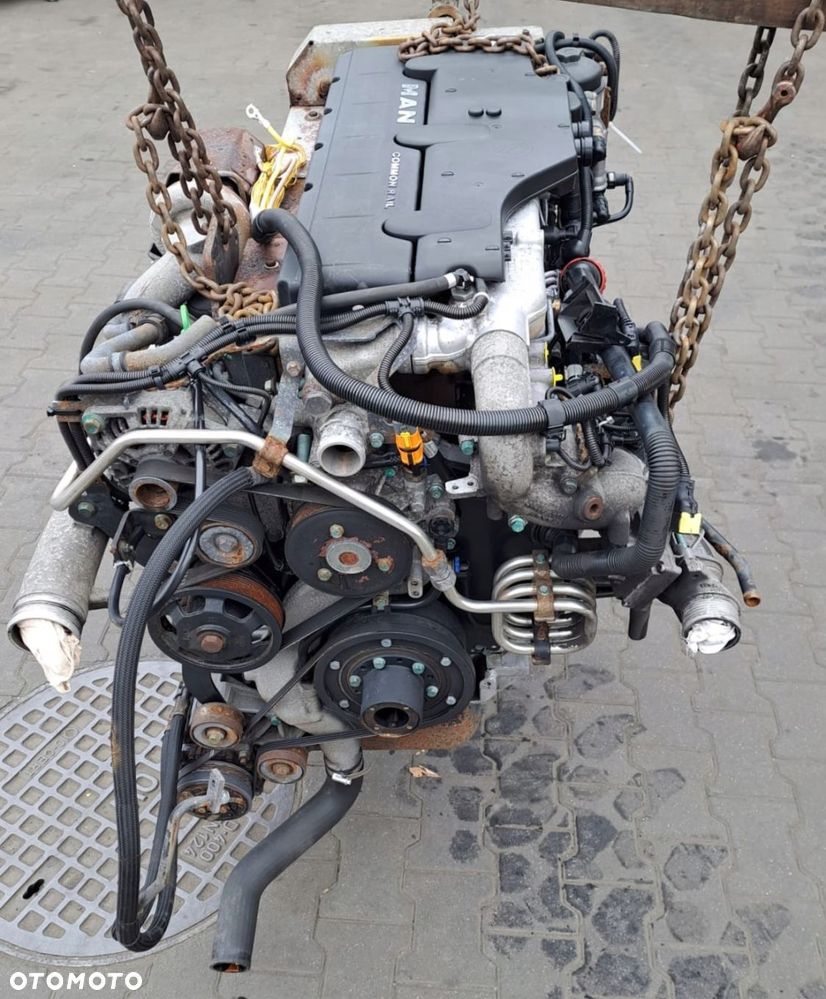 KOMPLETNY SILNIK MAN TGL TGM 290 KM D0836 EURO 6 2016 - 7