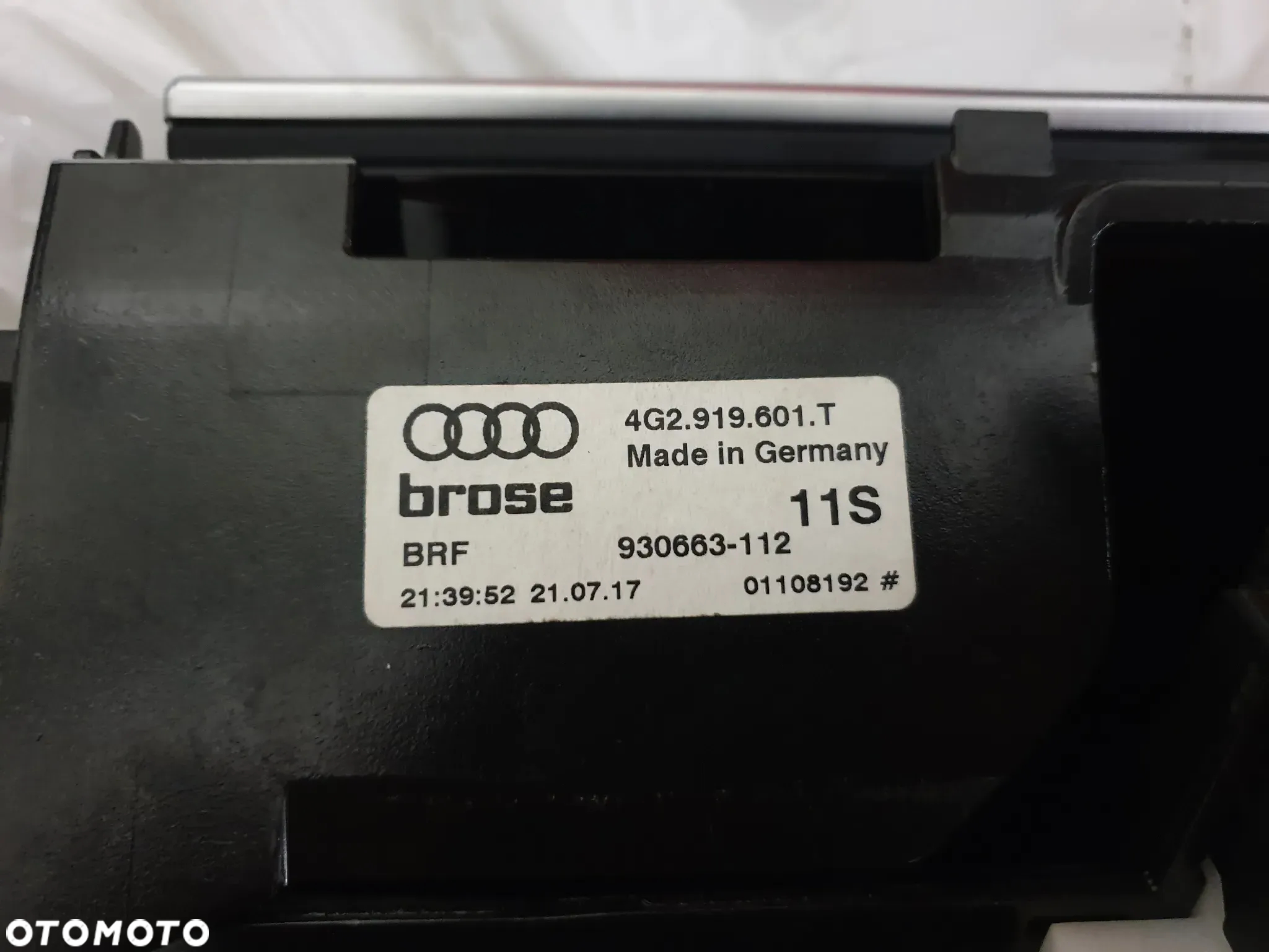 WYŚWIETLACZ NAWIGACJI WINDA 4G2919601T AUDI A6 C7 A7 A8 - 2