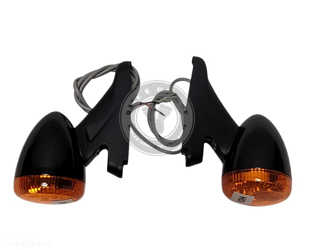Kierunkowskazy LED mocowania kierunków Harley Davidson Sportster Roadster 67800214 67800646 - 2