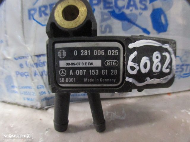 Modulo 0281006025 A0071536128 MERCEDES W204 2008 C220 Cdi 170Cv 5P PRETO Sensor Pressão De Gases De Escape  MERCEDES W203 2006 C220 CDI 0P - 3