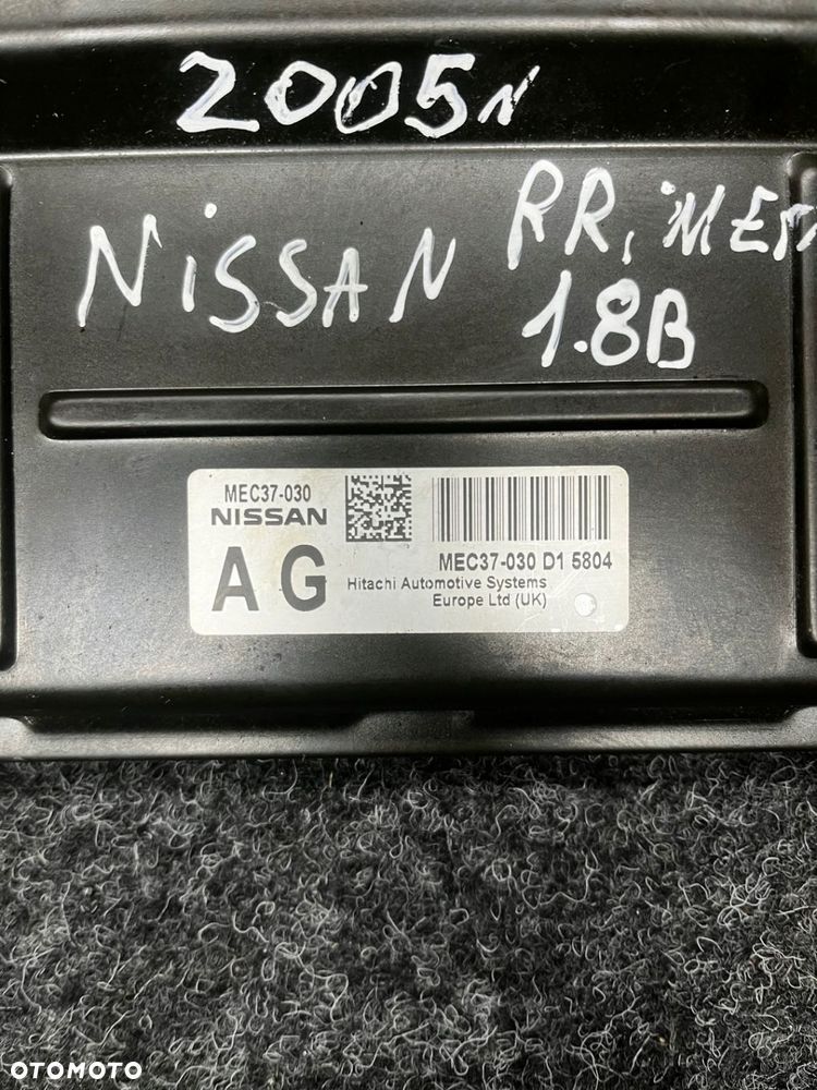 sterownik silnika nissan primera p12 1.8b MEC37030 - 2