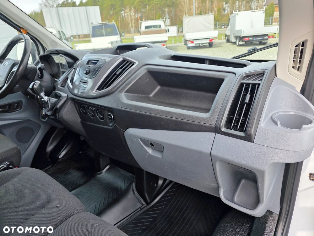 Ford TRANSIT 2,0 TDCI 170 KONNY WYWROTKA 3 STRONNA DOKA BRYGADÓWKA 7 OSOBOWA KLIMA WEBASTO LEDY 150T/KM PRZEBIEGU BLIŻNIAKI DO 3,5T WYWROT GWARANCJA - 20