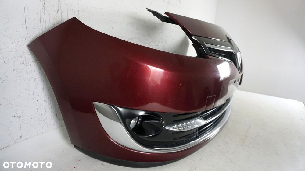 ZDERZAK PRZÓD PRZEDNI RENAULT GRAND SCENIC 3 III LIFT TENNM 13-16 LED DRL - 4