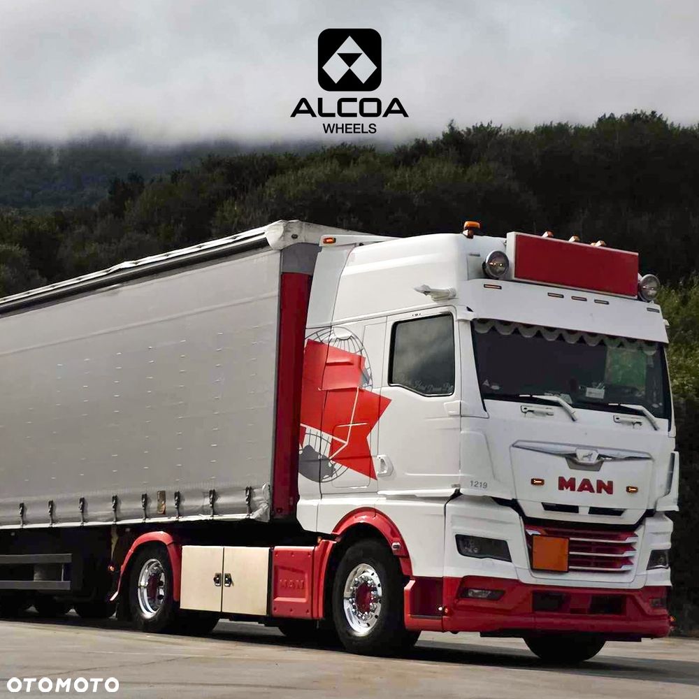 ORYGINALNE FELGI ALCOA do MAN-NACZEPA / ET120 / 22,5 x 11,75 / LVL ONE / KOSZTY FV / DOSTAWA GRATIS - 3