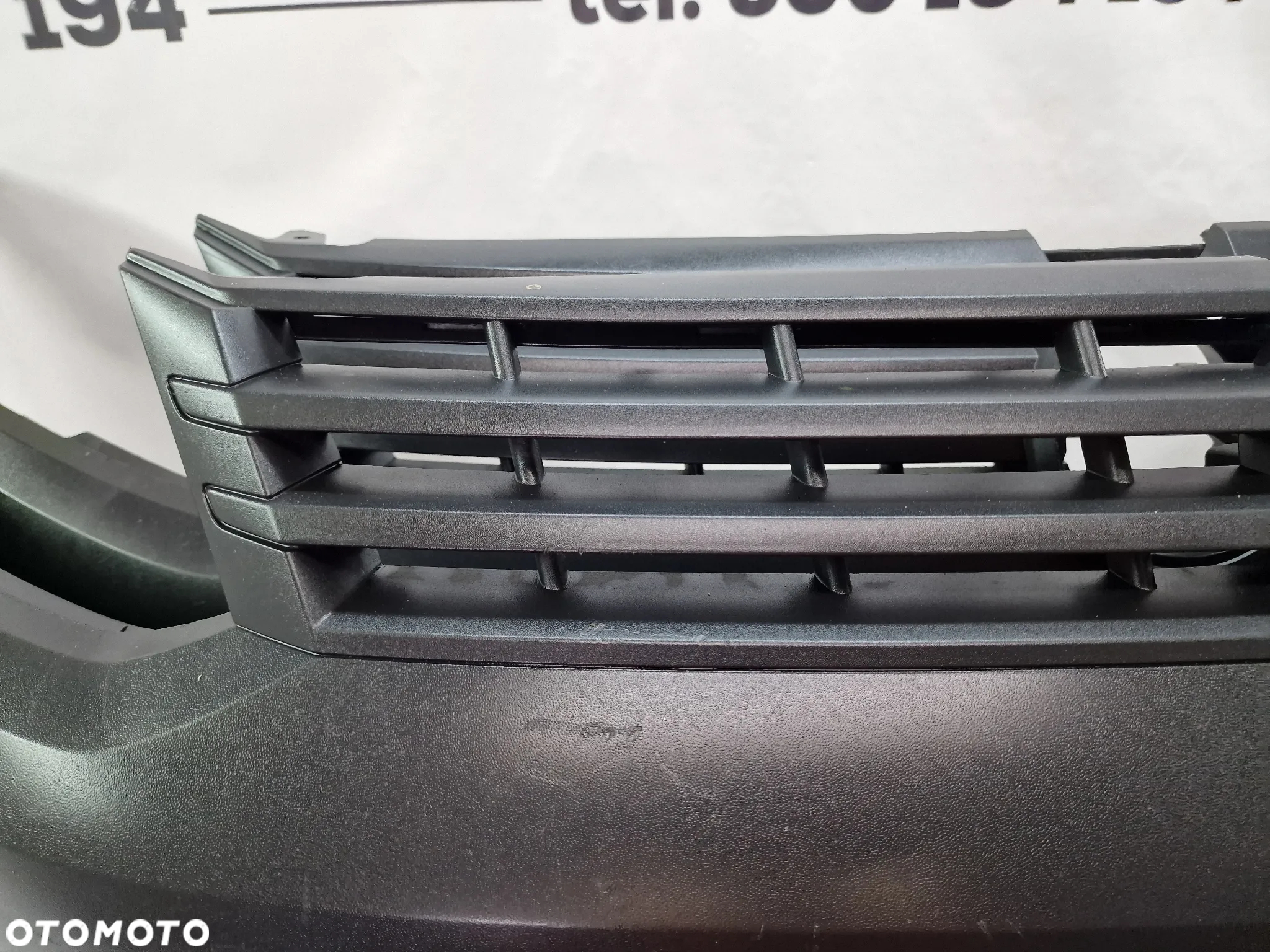 VW CADDY 2K5 10- ZDERZAK PRZEDNI PRZÓD W STRUKTURZE , ŁADNY , NR 2K5807221A , NR AUKCJI NZ1431 - 10