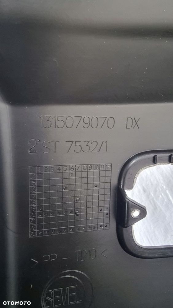 FIAT DUCATO III JUMPER BOXER narożnik zderzaka przód prawy nowy 7357497430 - 6