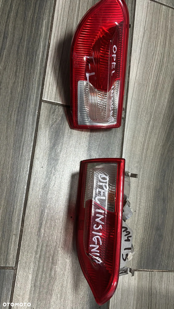 lampa bagażnika prawa lub lewa  tylna  TYŁ OPEL INSIGNIA A KOMBI 13226855  13226854 495056087   (114/5)   (114/6)