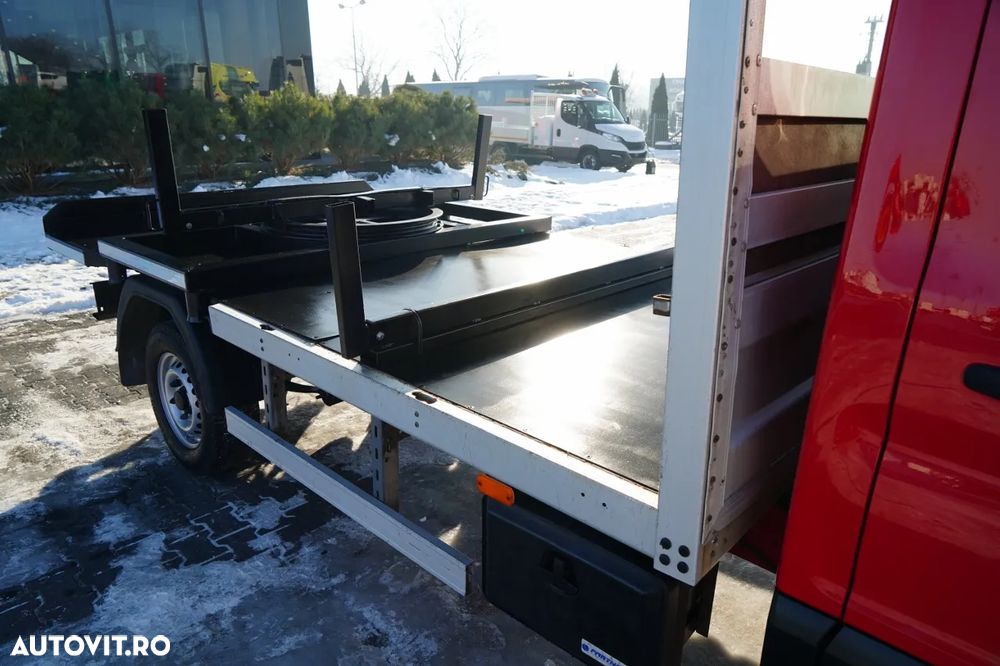 Ford TRANSIT 350 / PLATFORMĂ / MANUALĂ / 3 LOCURI / MASĂ NETĂ 3500 KG / - 16