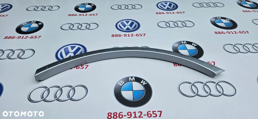 AUDI SQ7 Q7 4M II S-LINE Listwa błotnika Nakładka Hokej Osłona Błotnik Błotnik tył prawy tylna prawa  4M0853818E   STAN IDEALNY - 12