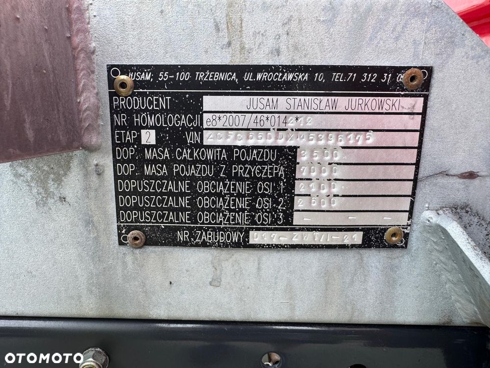 Iveco Daily 50C18 ‼️50-180 do 3,5t ‼️ FABRYCZNY Kiper 3 str Hak Wzmocnine resory Salon PL Nowe opony - 22