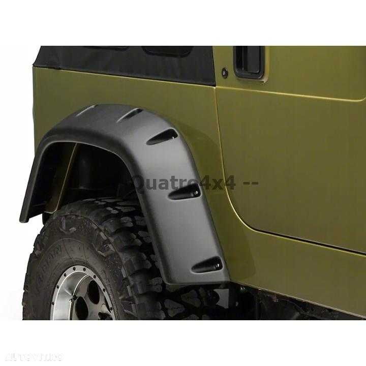Overfendere extensii roti Jeep Wrangler TJ 1997-2016 - 3