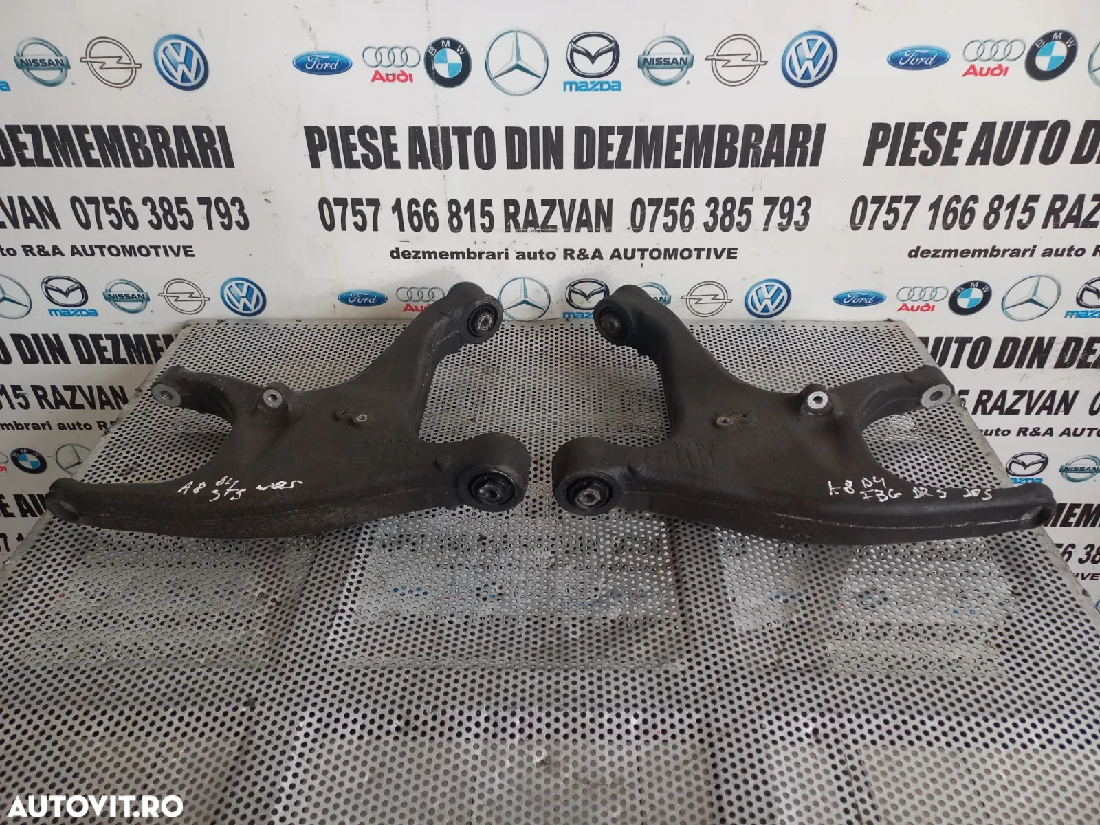 Brate Brat Stanga Dreapta Punte Spate Audi A8 4H D4 An 2010-2011-2012-2013-2014-2015-2016-2017 Dezmembrez Audi A8 4H D4 3.0 Tdi Quattro Motor CDT Cutie MXU Volan Stanga - Dezmembrari Arad - 4