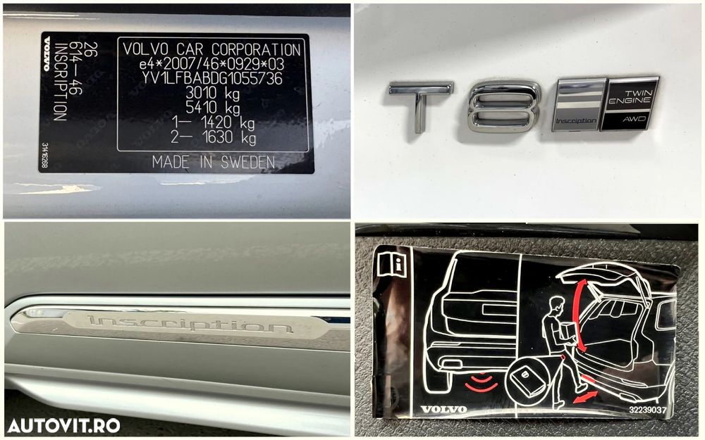 Volvo XC 90 T8 AWD Twin Engine Geartronic Inscription - 23