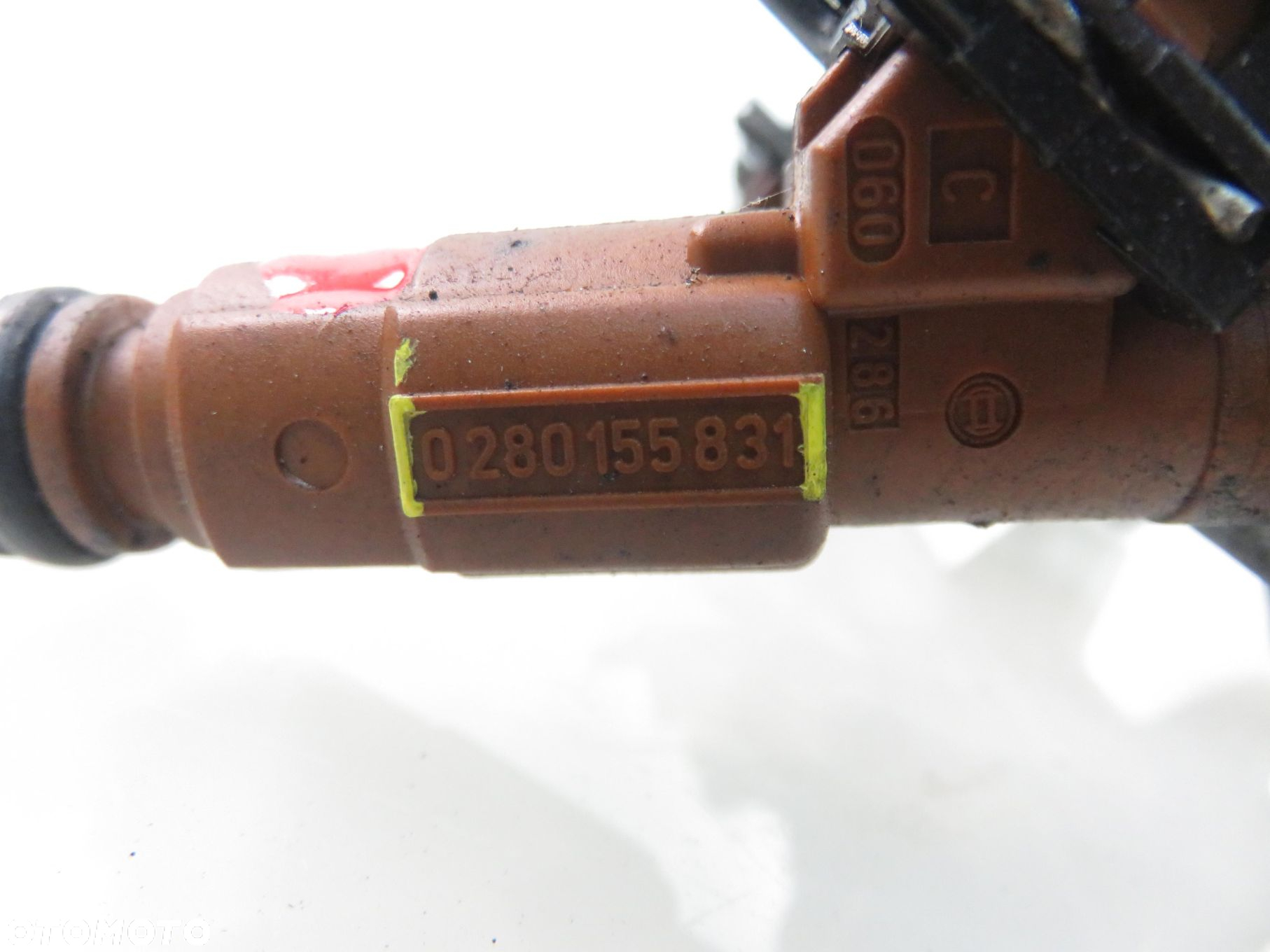 LISTWA WTRYSKOWA VOLVO S80 I 2.0 T 9186340 0280155831 9186942 B 5204 T5 - 5