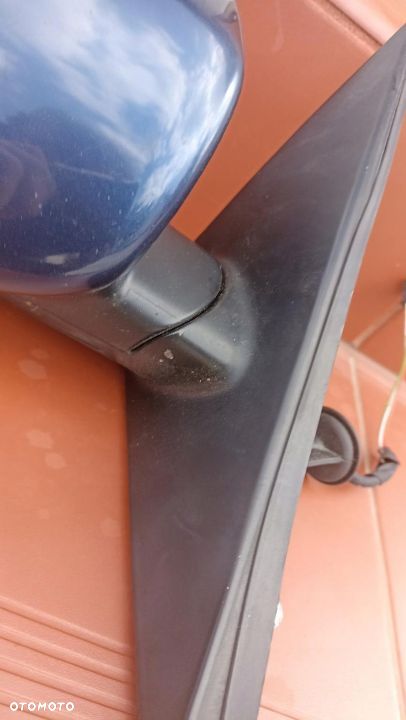 BMW E60 E61 LUSTERKO PRAWE TIEFSEEBLAU 4piny PRZÓD - 4