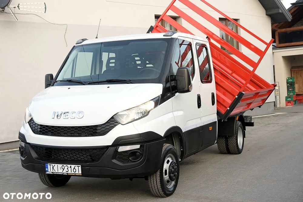 Iveco DAILY 35-150 * 3.0 Diesel * WYWROTKA 3-stronna * BRYGADOWY * DOKA * ZNAKOMITY STAN! - 1