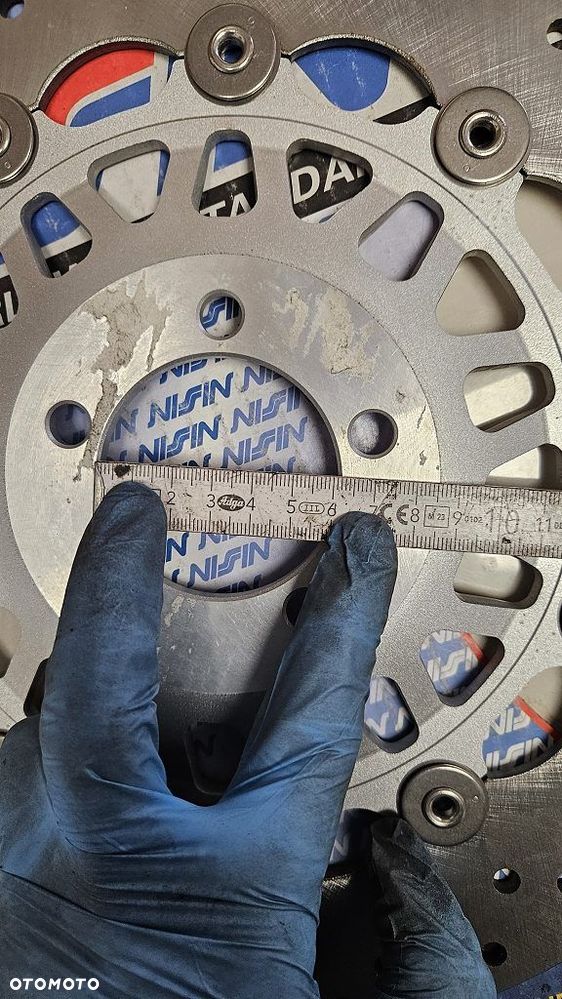 Nowa Tarcza Hamulcowa NISSIN SD803 Kawasaki ZXR750 ZX9R ZZR1100 - 7