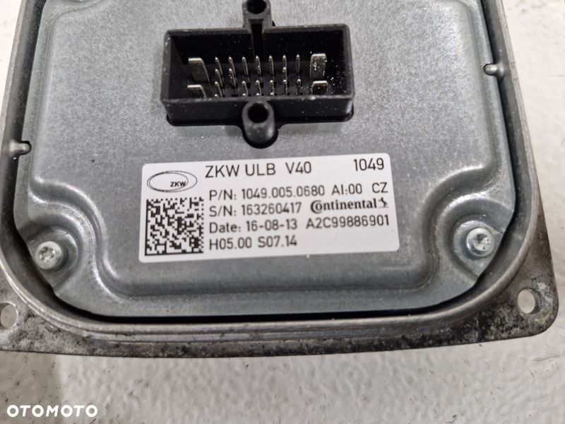 volvo v40 ii 2 przetwornica moduł lampy reflektora led a2c99886901 - 3