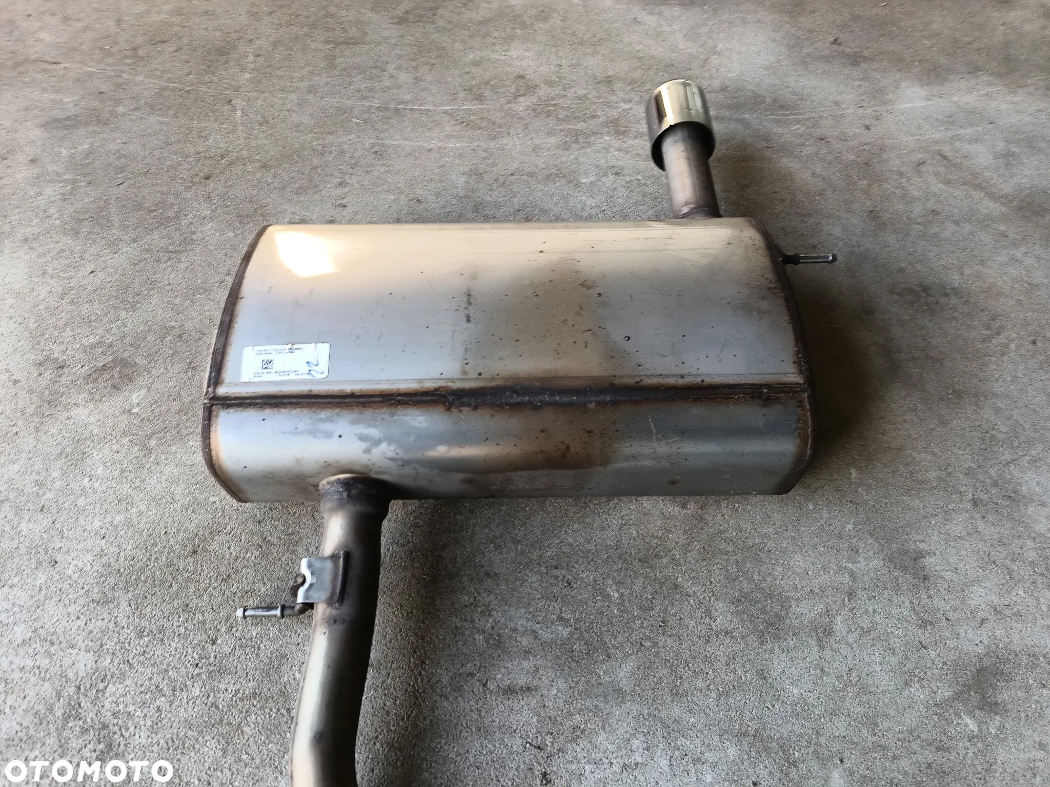 MINI F55 Lci Wydech końcowy Tłumik 8687529 - 3