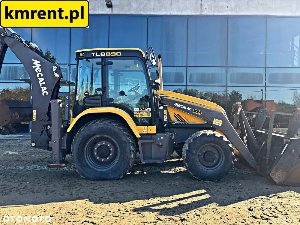 Mecalac TLB 890 PS KOPARKO-ŁADOWARKA 2021R. 40KM/H ! | JCB 3CX CAT 423 428 CASE 580 590 NEW HOLLAND 115 110 - 20