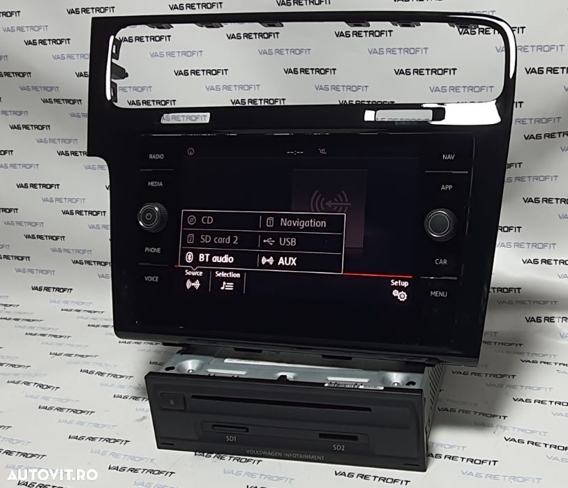 Navigatie Originala VW Golf 7 VII MIB 2 MIB2 Discover Media HARMAN - 4