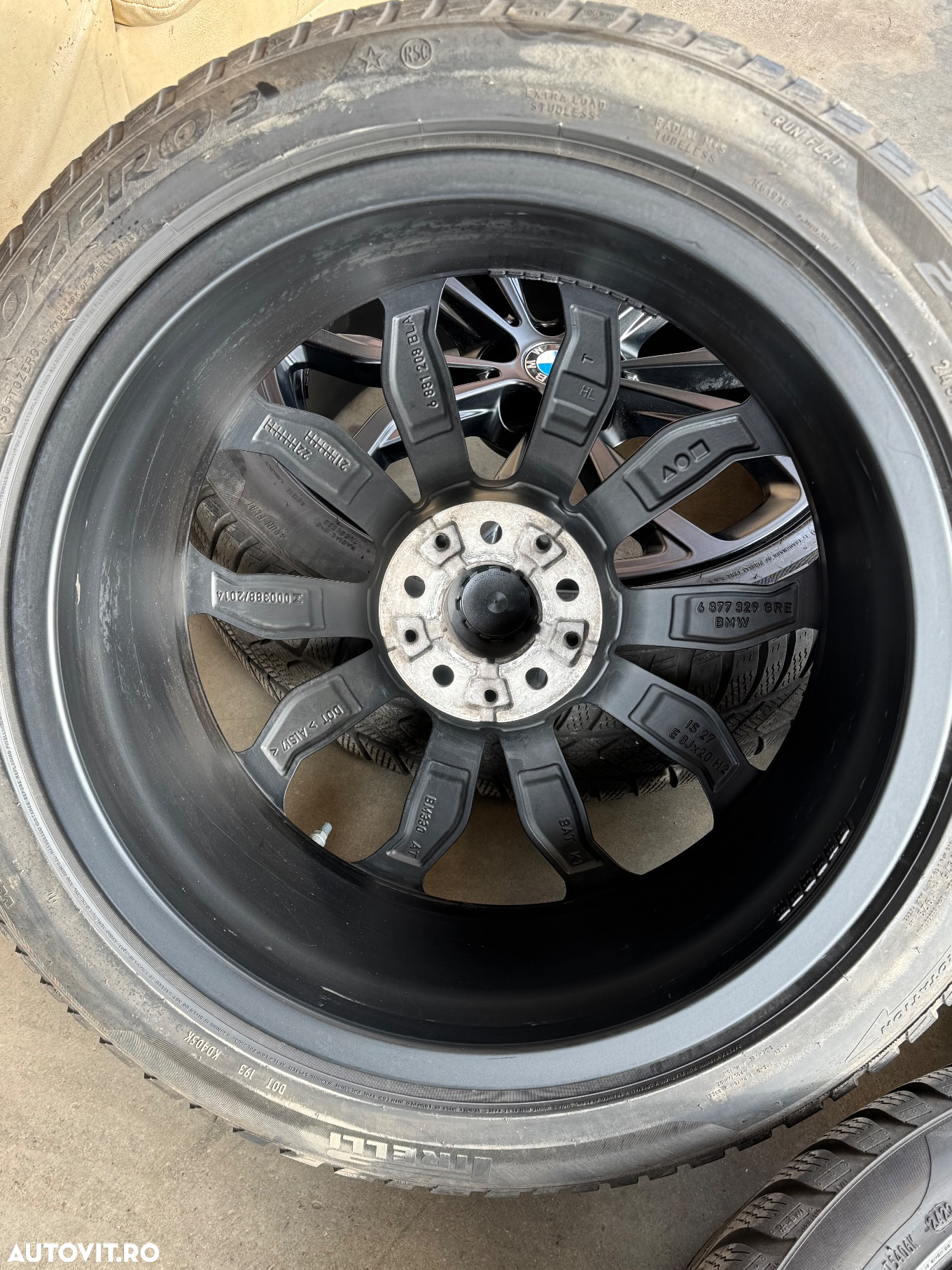 Vând jante originale BMW X4-X3 pe 20” cu anvelope de iarnă - 9