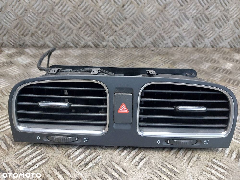 RADIO ODTWARZACZ + PANEL NAWIEWU RAMKA GOLF VI 5K0907044AJ 1K0035186AA - 6