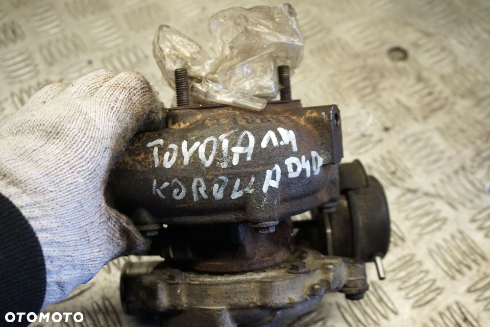 TURBOSPRĘŻARKA TURBINA TURBO COROLLA E12 LIFT 1.4 D4D 17201-0N010 TOYOTA 2004-2007 - 2