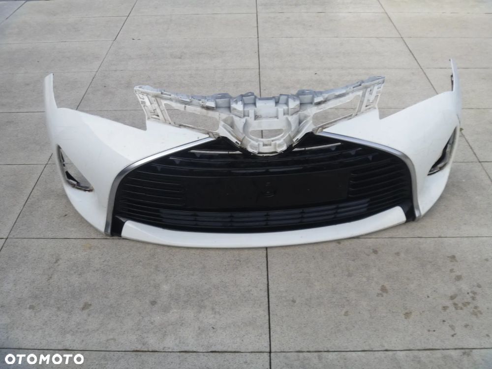 TOYOTA YARIS III LIFT 2015 ZDERZAK PRZEDNI KRATKA - 5