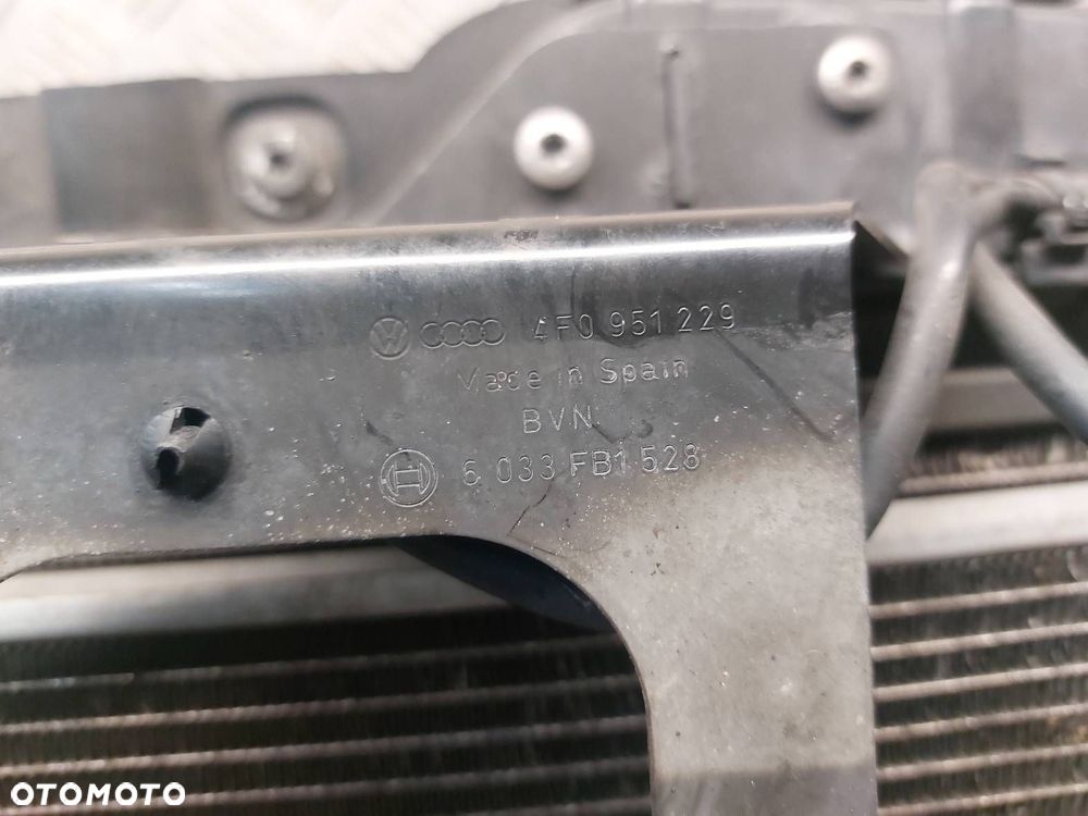 PAS PRZEDNI WZMOCNIENIE CZOŁOWE + KOMPLET CHŁODNIC AUDI A6 C6 2.4 V6 - 11