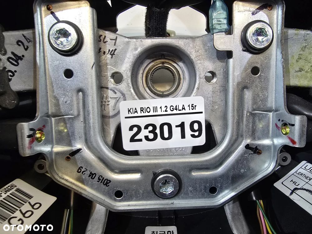 kierownica kia rio III 15r lift skóra ładna - 7