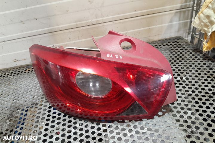Lampa / Tripla stop stanga pe aripa Seat Ibiza 4 6J [2008 - 2012] Hat - 1