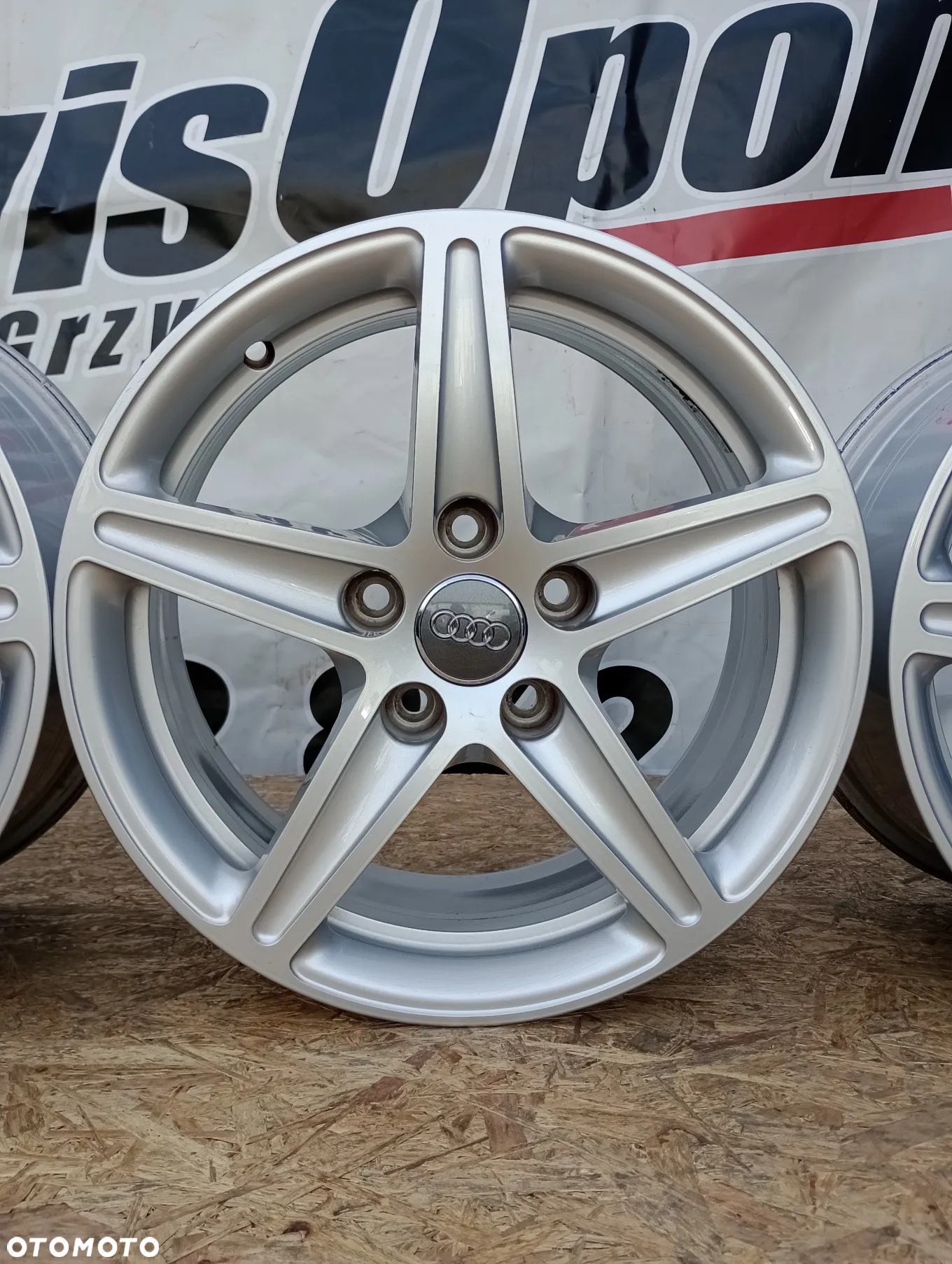 FELGI ALUMINIOWE 5x112 R16 7J ET35 66,6 AUDI A3 A4 A6 Q2 - 5