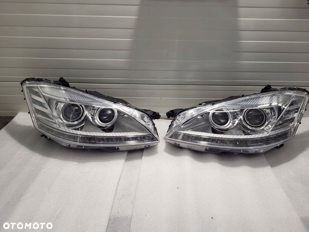 mercedes-benz s w221 night vision xenon komplet lamp przednich a2218204939 - 1