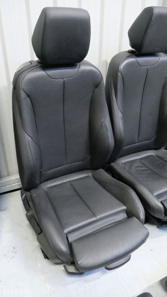 bmw f21 f22 wnętrze fotele kanapa boczki m-pakiet skóra eu grzane - 10