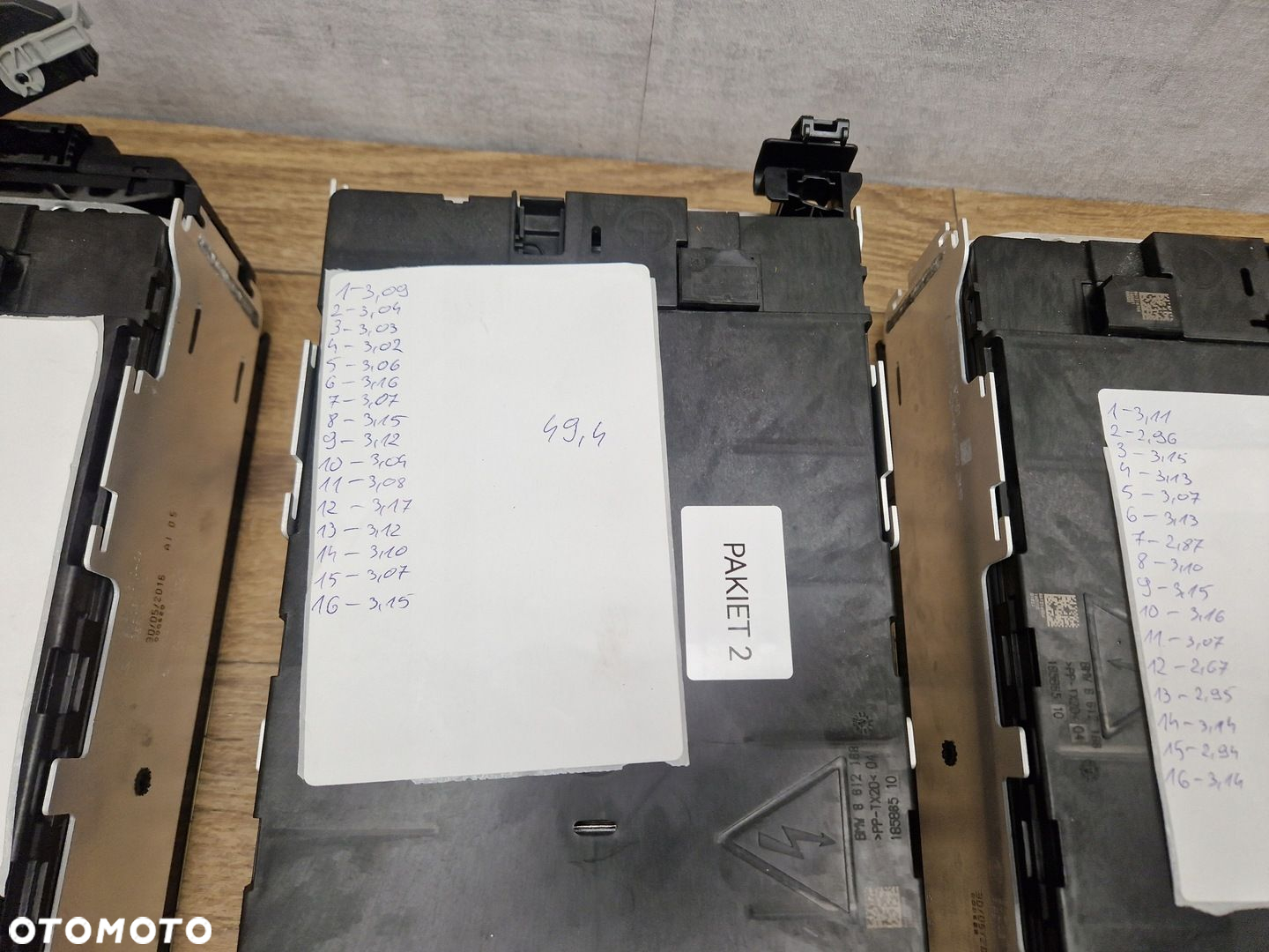 BMW F30 330E MODUŁ STEROWNIK NADZORU OGNIW BATERIA HYBRYDA 8667593 8612168 - 3