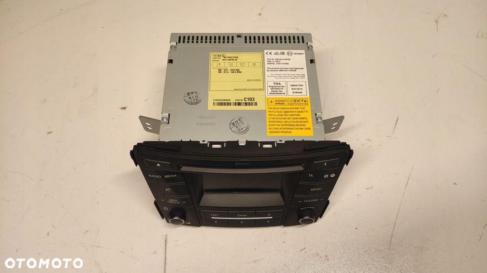RADIOODTWARZACZ RADIO HYUNDAI I40 LIFT 961703Z7704X 15-19 - 1