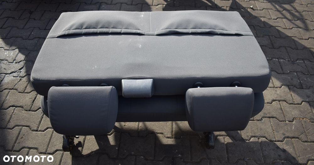 FOTEL KANAPA DWÓJKA 2 RZĄD SKŁADANY - VW TRANSPORTER T5 LIFT FL CARAVELLE - 3