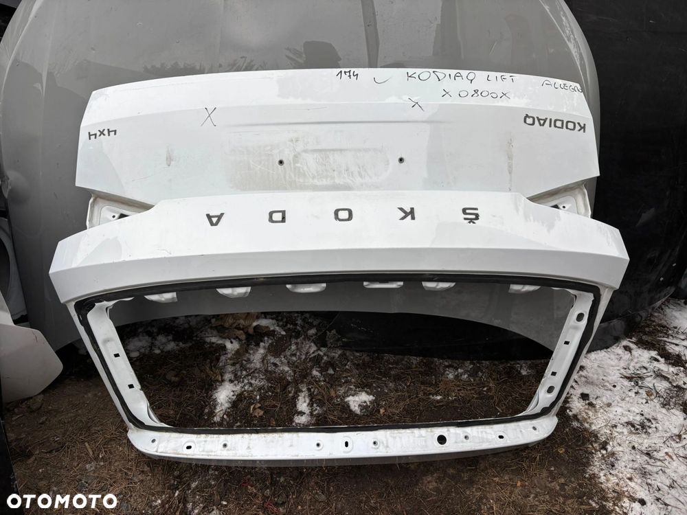 Klapa Tył Pokrywa Bagażnika Skoda Kodiaq Lifting 2021-2024r - 1