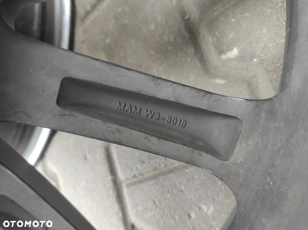 FELGA ALUMINIOWA KOŁO ALUFELGA 5X112 R18 8J ET 35 MAM W3 8018 STW WYSYŁKA !!!!! - 5