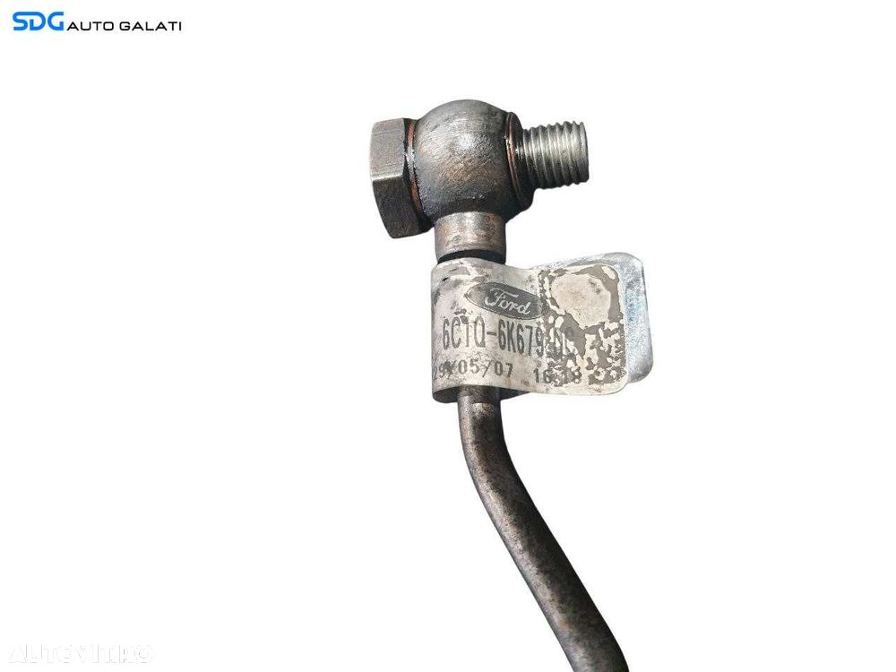 Conducta Teava Ulei Turbo Turbina Ford Transit 2.4 TDCI 2006 - 2014 Cod 6C1Q-6K679-DC [N2780] - 5