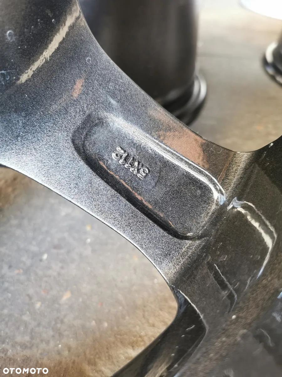 ALU FELGI 5X112 R17 8J ET48 JAK NOWE! PIĘKNY GRAFIT! SKODA SEAT VW AUDI - 8